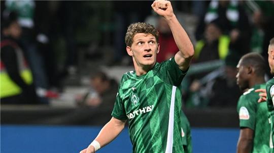Jens Stage brachte Werder gegen Kiel in Führung.