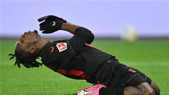Jeremie Frimpong und Leverkusen kamen gegen Borussia Mönchengladbach nicht über ein 0:0 hinaus.