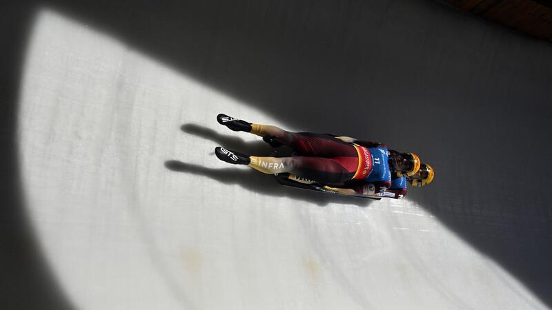 Jessica Degenhardt und Cheyenne Rosenthal feierten in Oberhof im Doppelsitzer einen Bahnrekord.