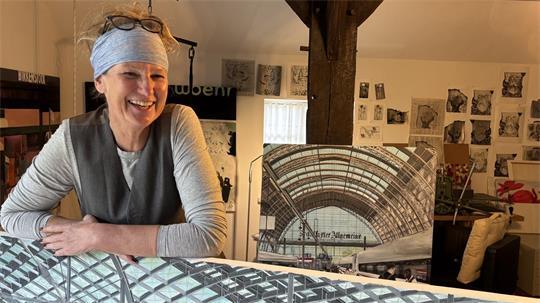 Jessica Isay öffnet ab dem 14. November die Türen ihrer Galerie in Nottensdorf.
