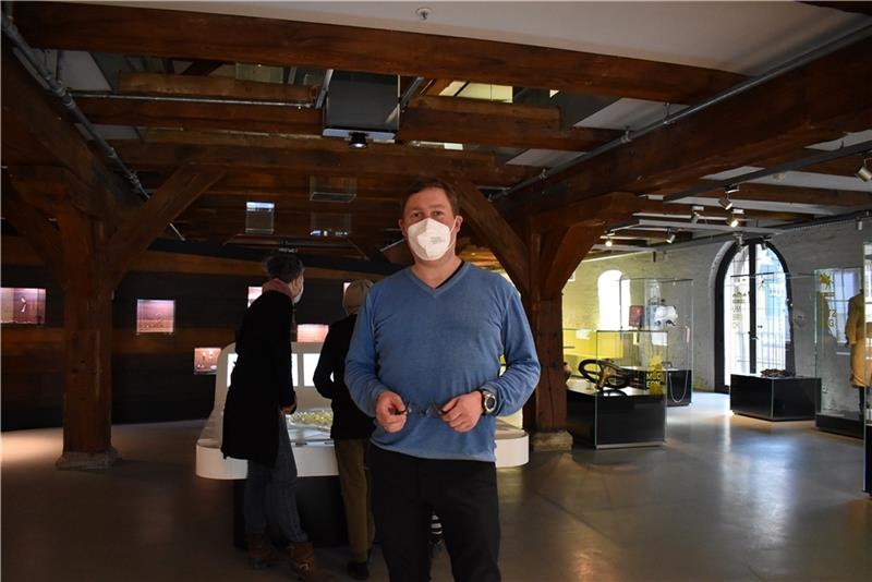 Jetzt dürfen Museumsleiter Dr. Sebastian Möllers und sein Team die Türen zu den Ausstellungen in Schwedenspeicher und Kunsthaus wieder öffnen. Foto: Weselmann