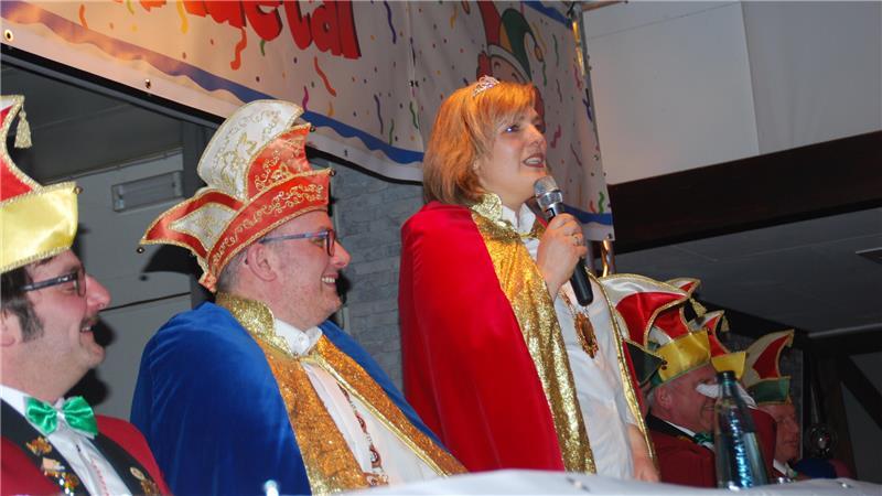 Jetzt hat sie das Sagen: Prinz Thomas Müller und Prinzessin Katja.