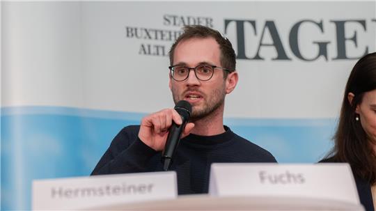 Joachim Fuchs aus dem Ortsverband Buxtehude/Apensen trat für die Grünen auch bei der Bundestagswahl an.