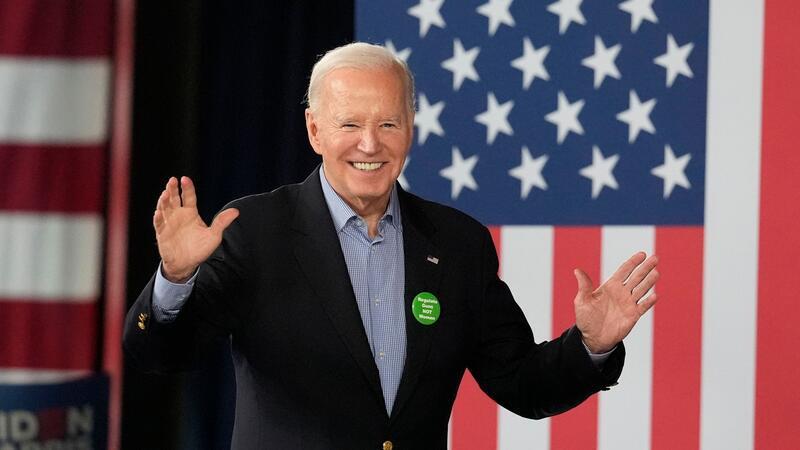 Biden nimmt Schwelle für Präsidentschaftskandidatur Joe Biden ist mit 81 Jahren der älteste US-Präsident aller Zeiten.