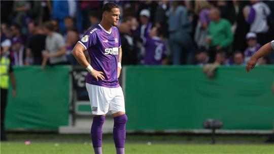 Joel Zwarts sah gegen Dresden die Rote Karte.