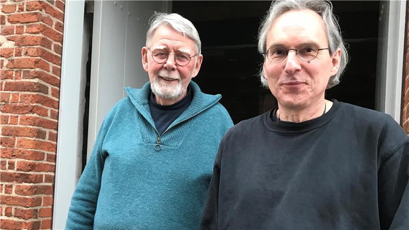 Kornspeicher Freiburg: Finanzielle Hilfe und ein neues Programm Jörg Petersen (links) und Wolfgang Scherff.