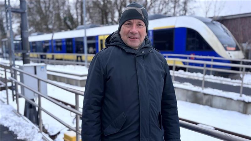 Jörn Ahrens pendelt regelmäßig von Harsefeld nach Hamburg.