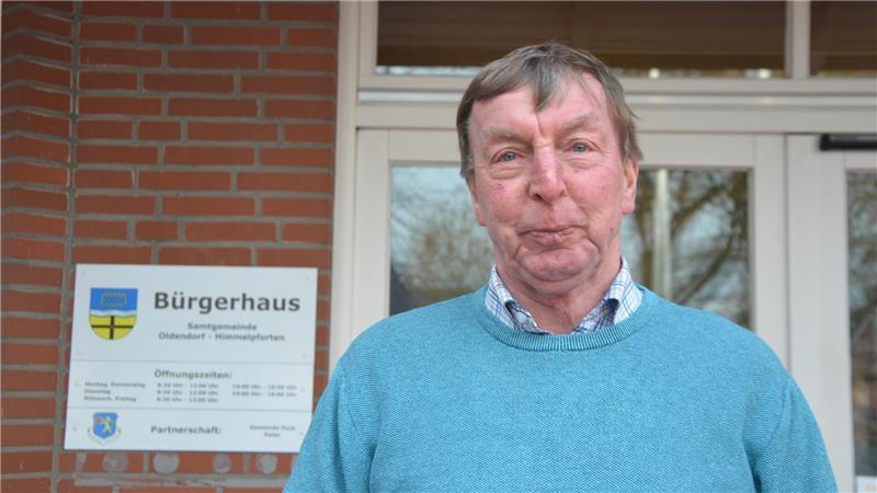 Johann Schlichtmann kandidiert nicht wieder für den Gemeinderat Oldendorf.