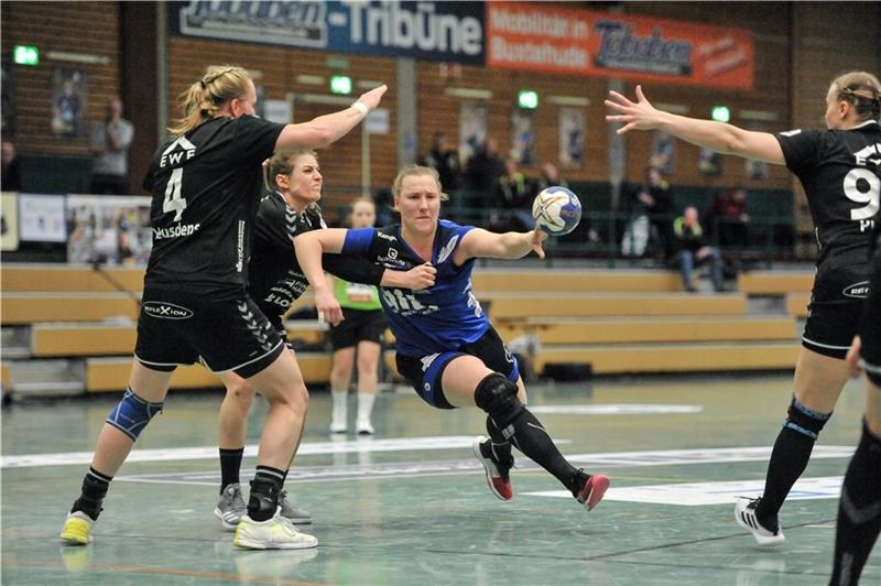 Johanna Heldmann hat in 57 Spielen für den Buxtehuder SV 145 Tore erzielt. Foto: Jan Iso Jürgens (Archiv)