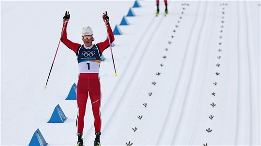 Johannes Hoesflot Klaebo war bei diesen Winterspielen unaufhaltsam.