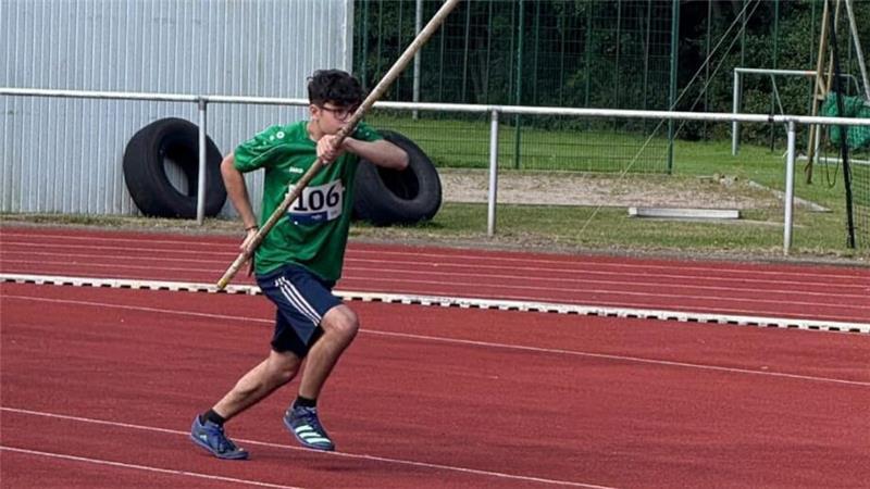 Jetzt abstimmen: Das sind die Kandidaten für das Sportstipendium John Sargsyan kann seit 2024 auch Stabhochsprung, Leichtathlet ist er seit 2019.
