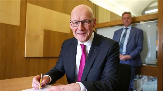 John Swinney ist der neue Regierungschef von Schottland.