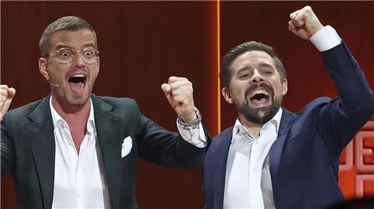 Joko Winterscheidt (l) und Klaas Heufer-Umlauf sind ein Erfolgs-Gespann. (Archivbild)