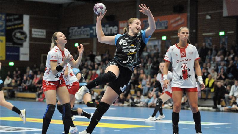 Jolina Huhnstock wechselte im Sommer nach Buxtehude und wurde Nationalspielerin.