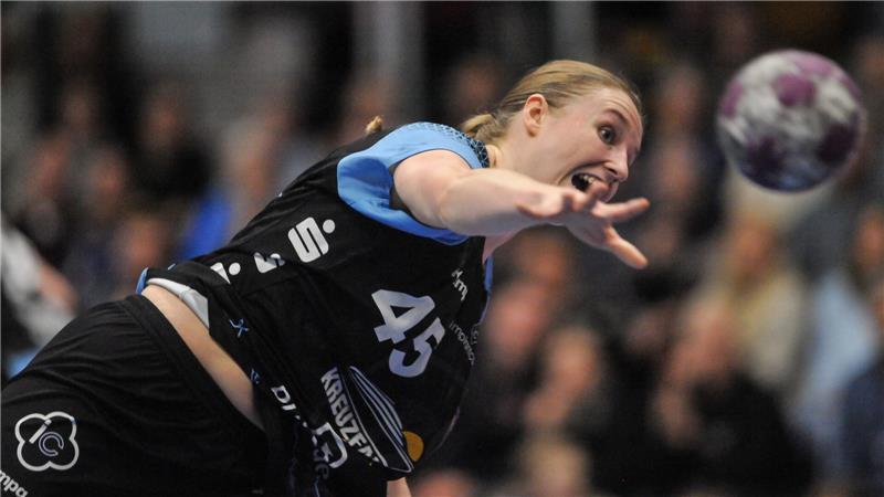 Jolina Hunstock setzt zum Wurf an.