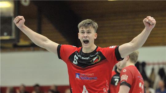 Jonas Gerkens bejubelte neun Treffer.