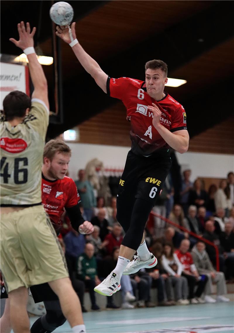 Jonas Gerkens gilt als wurfgewaltiger Rückraumspieler.