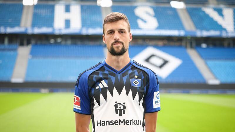 Jonas Meffert vom Hamburger SV. (Archivbild)