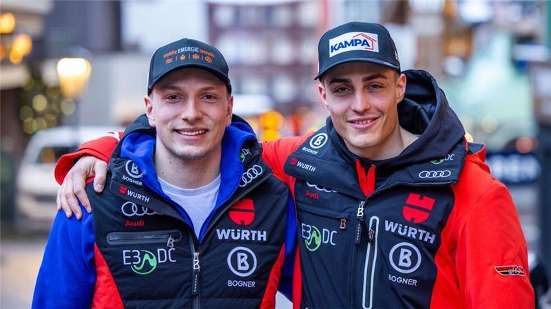Steiniger Weg: Einst Aussortierte kämpfen sich zur Ski-WM Jonas Stockinger (l.) und Anton Grammel waren beim DSV zwischenzeitlich aussortiert worden.