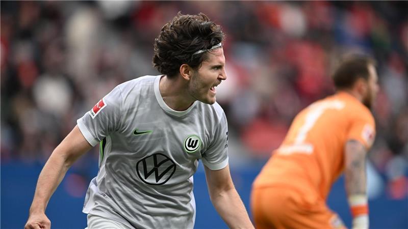 Jonas Wind erzielte für Wolfsburg sein erstes Saisontor. 