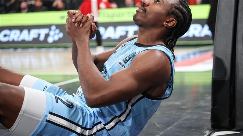 Jonathan Stove verliert mit den Towers gegen Bamberg.