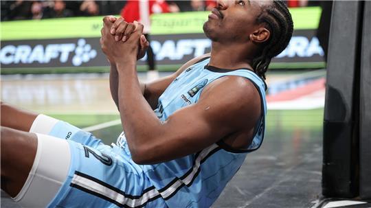 Jonathan Stove verliert mit den Towers gegen Bamberg.