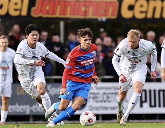 Jorik Wulff ist Kämpfer, Dribbler und Kilometerfresser im Mittelfeld von D/A.