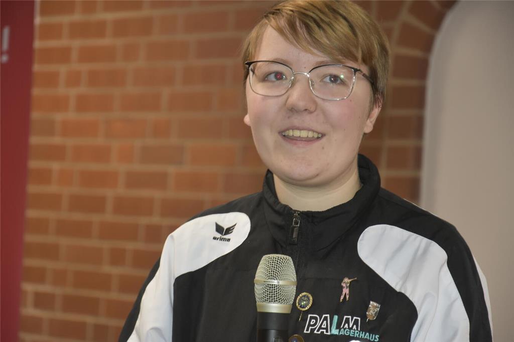 Josephine Schirk nahm an der Deutschen Meisterschaft teil. 