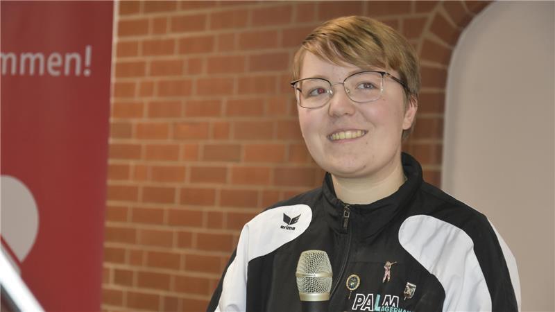 Josephine Schirk schießt bereits seit mehreren Jahren für den SV Ladekop.