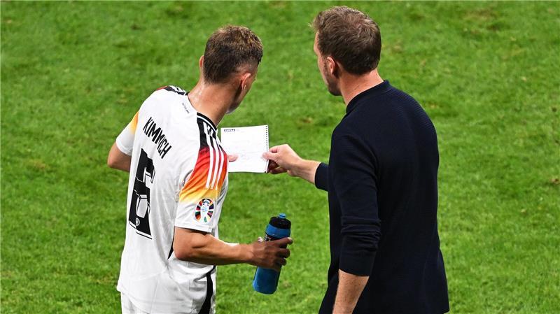 Joshua Kimmich bleibt für Bundestrainer Julian Nagelsmann enorm wichtig. 