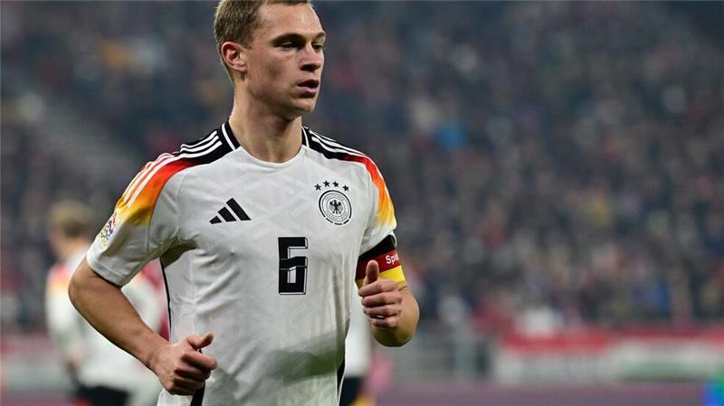 Wir-Gefühl als Glücksmoment: Titelplan für 2025 steht Joshua Kimmich will endlich wieder einen Titel mit der Nationalmannschaft gewinnen.