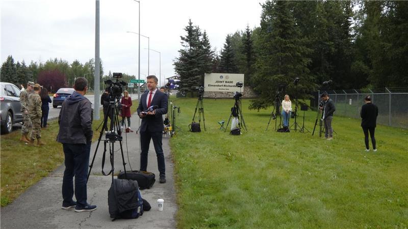 Anchorage in Alaska: Was ist das für ein Ort? Journalisten bereiten sich auf das Treffen von Trump und Putin in Alaska vor.