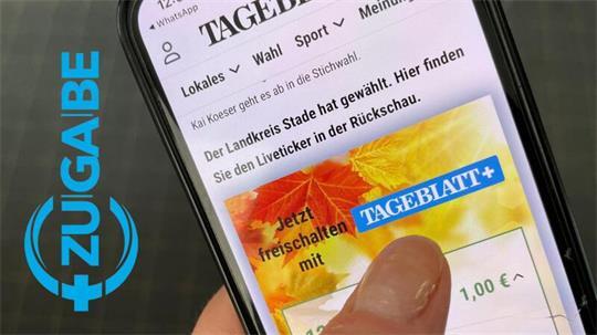 Journalistische Qualität will bezahlt werden - auch beim TAGEBLATT.