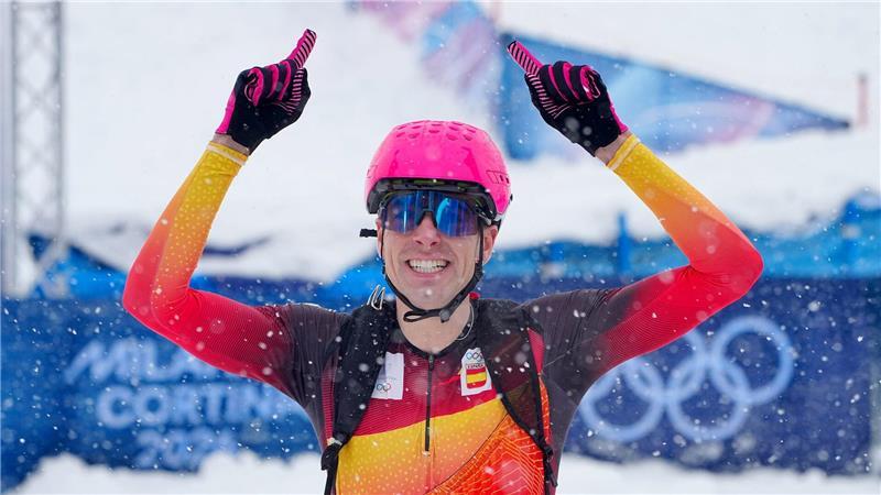 Jubelt über Gold: Oriol Cardona Coll