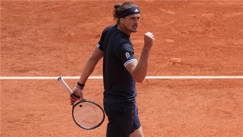 Jubet über einen Punktgewinn: Alexander Zverev.