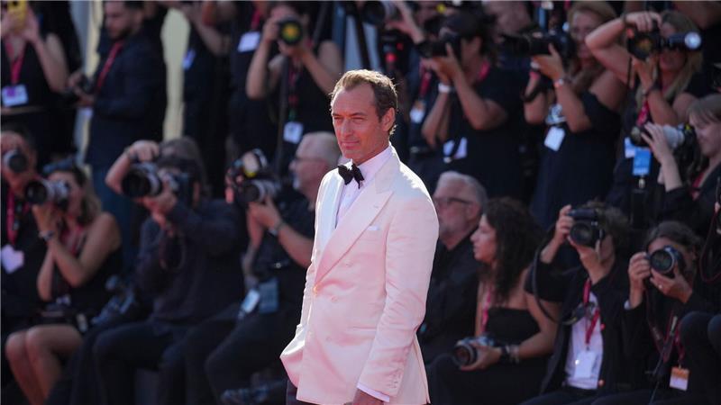 Jude Law vor der Premiere des Films in Venedig. (Archivbild)