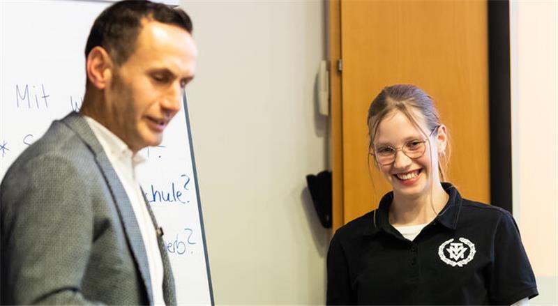 Judoka Julia Schramm.