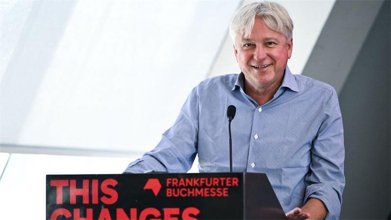 Juergen Boos geht nach 21 Jahren als Buchmessen-Direktor in Ruhestand. 