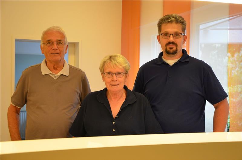 Jürgen, Erika und Jörn Husmann.