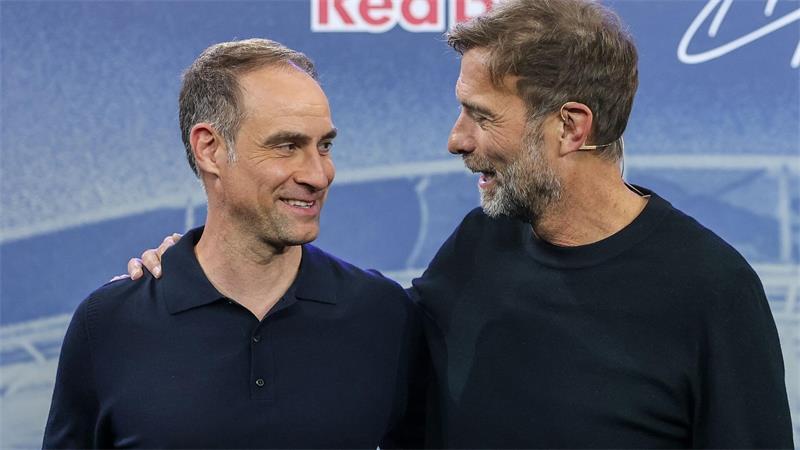 Das sagt Klopp: über den DFB, Red Bull und deutschen Fußball Jürgen Klopp hat auch mit Oliver Mintzlaff das DFB-Thema „angetextet“. (Archivbild)