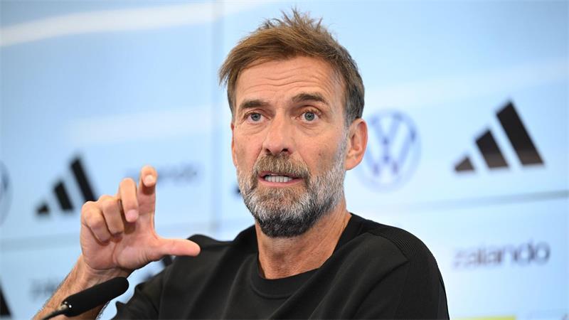 Jürgen Klopp ist als neuer Bundestrainer vorgestellt worden.