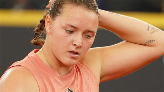 Jule Niemeier hat das Hauptfeld in Hamburg erreicht.