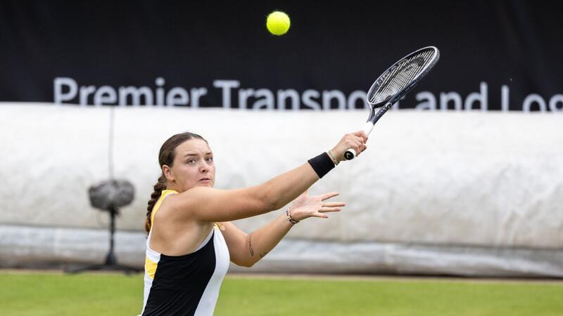 Jule Niemeier sorgte in Bad Homburg für eine Überraschung.
