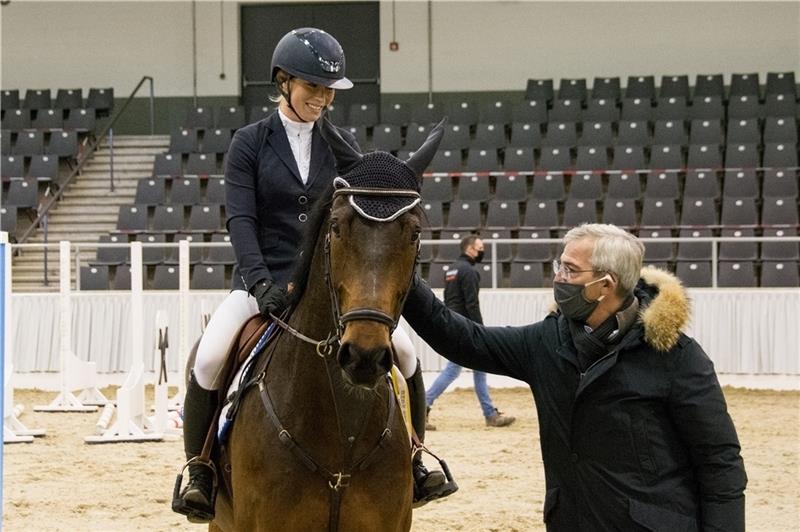 Julia Plate auf Ulando. Foto: Hannoveraner Verband