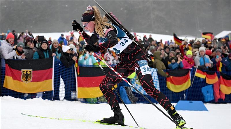 Julia Tannheimer erlebte ihre Olympia-Premiere.