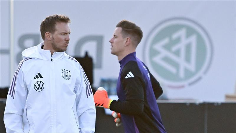 Nagelsmann: Fitter ter Stegen bei WM die Nummer eins Julian Nagelsmann hält den Platz im Tor für ter Stegen frei, sofern er fit wird.