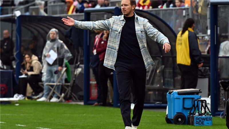 Julian Nagelsmann im Herbst 2023 bei seiner Bundestrainer-Premiere in Hartford gegen die USA. (Archivbild)
