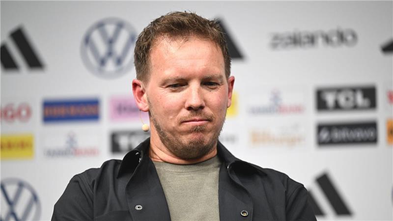 Julian Nagelsmann ist nicht unglücklich, dass Manuel Neuer im Pokalfinale aussetzt.