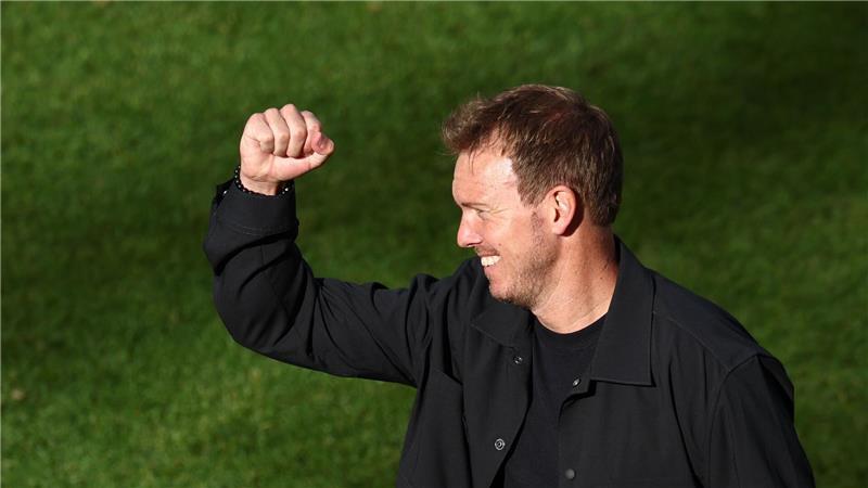 Sieg der Emotionen: Undav schießt DFB-Elf in K.-o.-Runde Julian Nagelsmann jubelt über einen emotionalen Sieg.