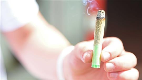 Junge Erwachsene greifen einer neuen Studie zufolge häufiger zu Cannabis als früher. (Illustration)